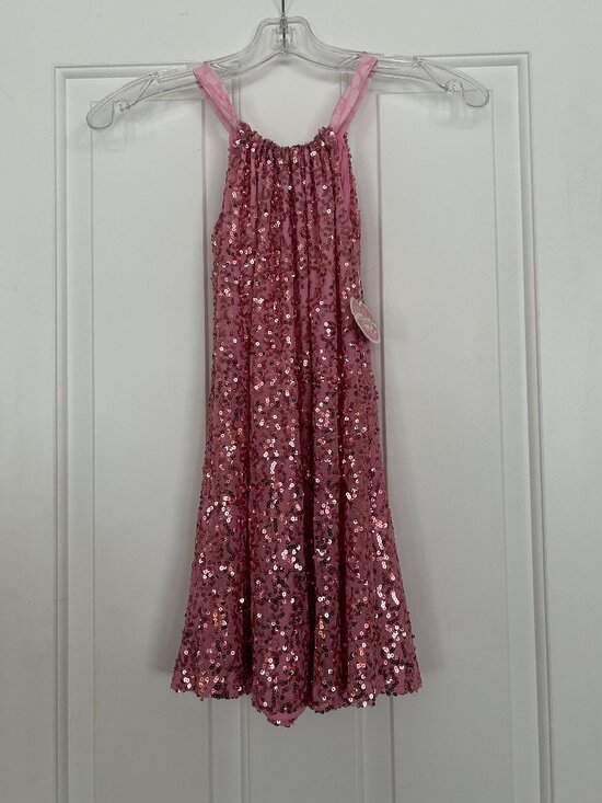 lipstick girls Other - Pink Sequins Dress - Size 7 Girls - Brand New with Tags